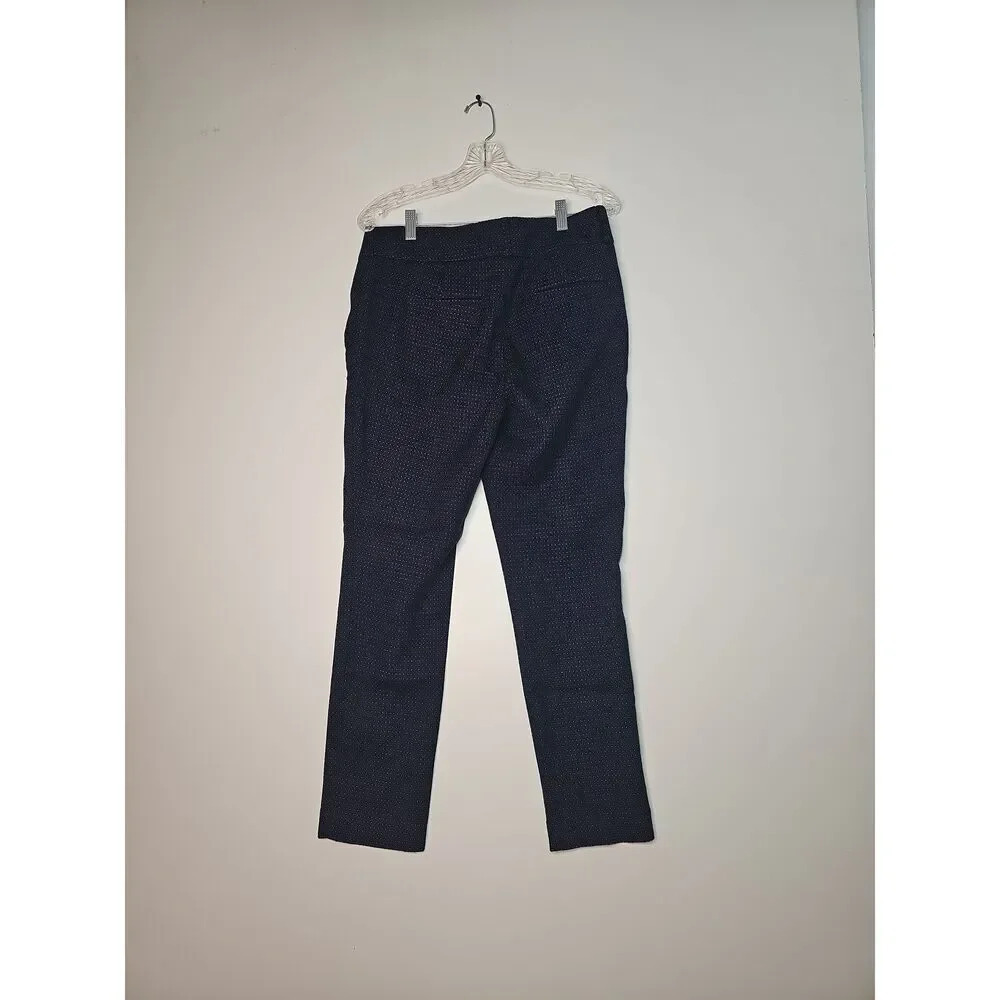 Ann Taylor LOFT Blue Marissa Skinny Trousers Size 8 - Picture 8 of 11
